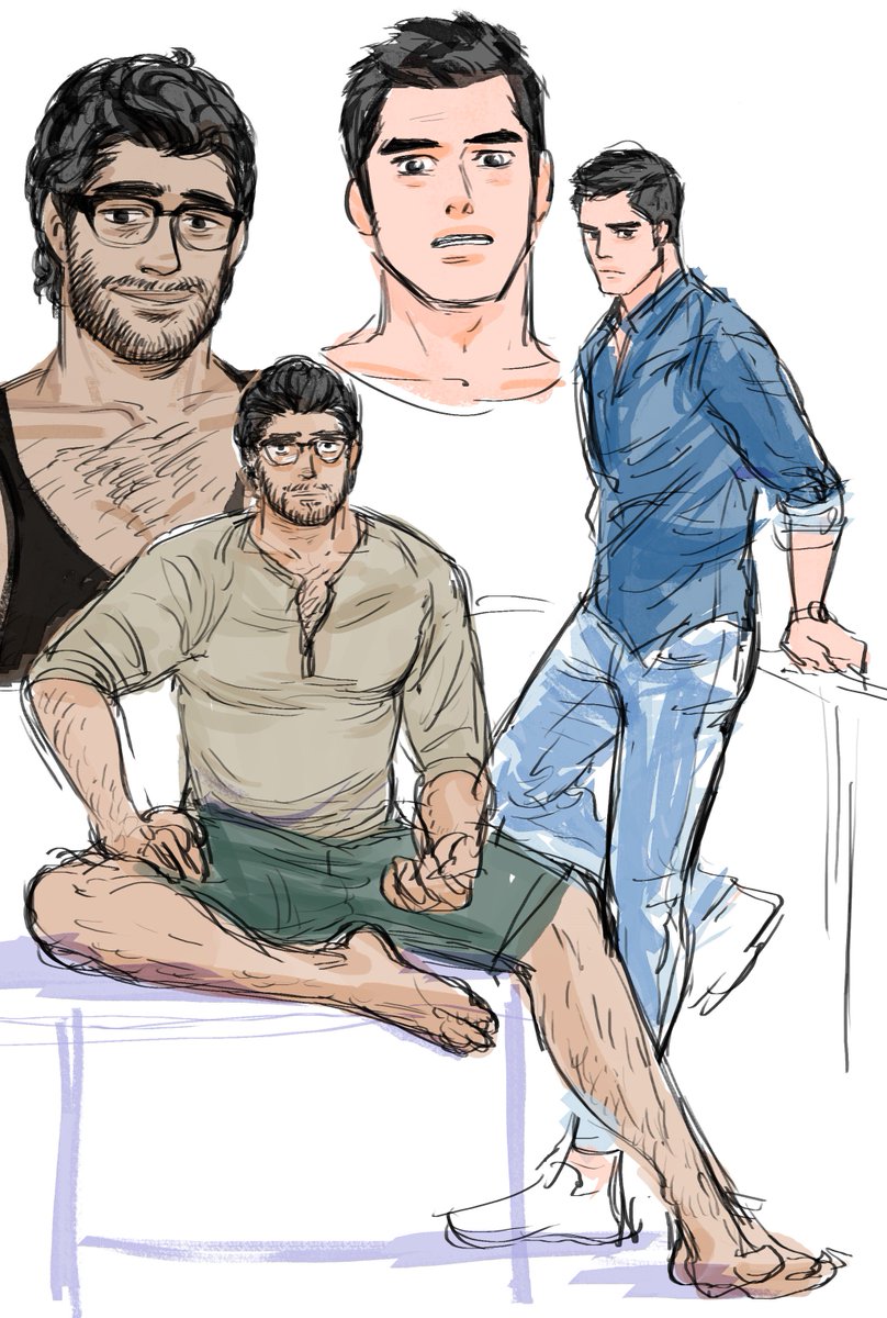 jeffreysgchien's tweet image. more character sketches for Jadekey. #jadekey #jadekeycomic #玉鍵 #characterdesign