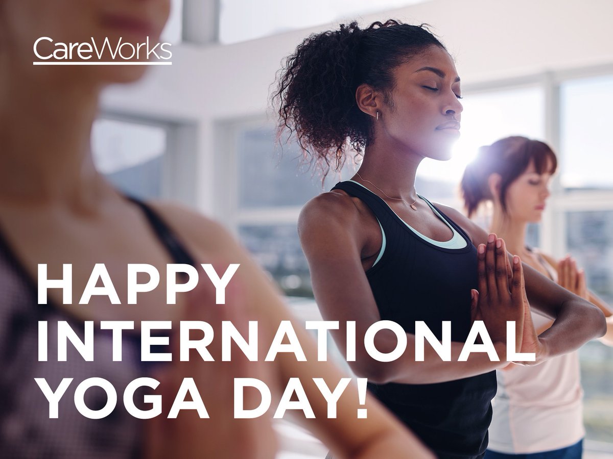 CareWorksofOhio's tweet image. Happy International Yoga Day! Whether you're just starting out or are a Vinyasa guru, yoga is a great way to practice wellness and improve flexibility, core strength and mental focus. #wellness #InternationalYogaDay #CareWorks