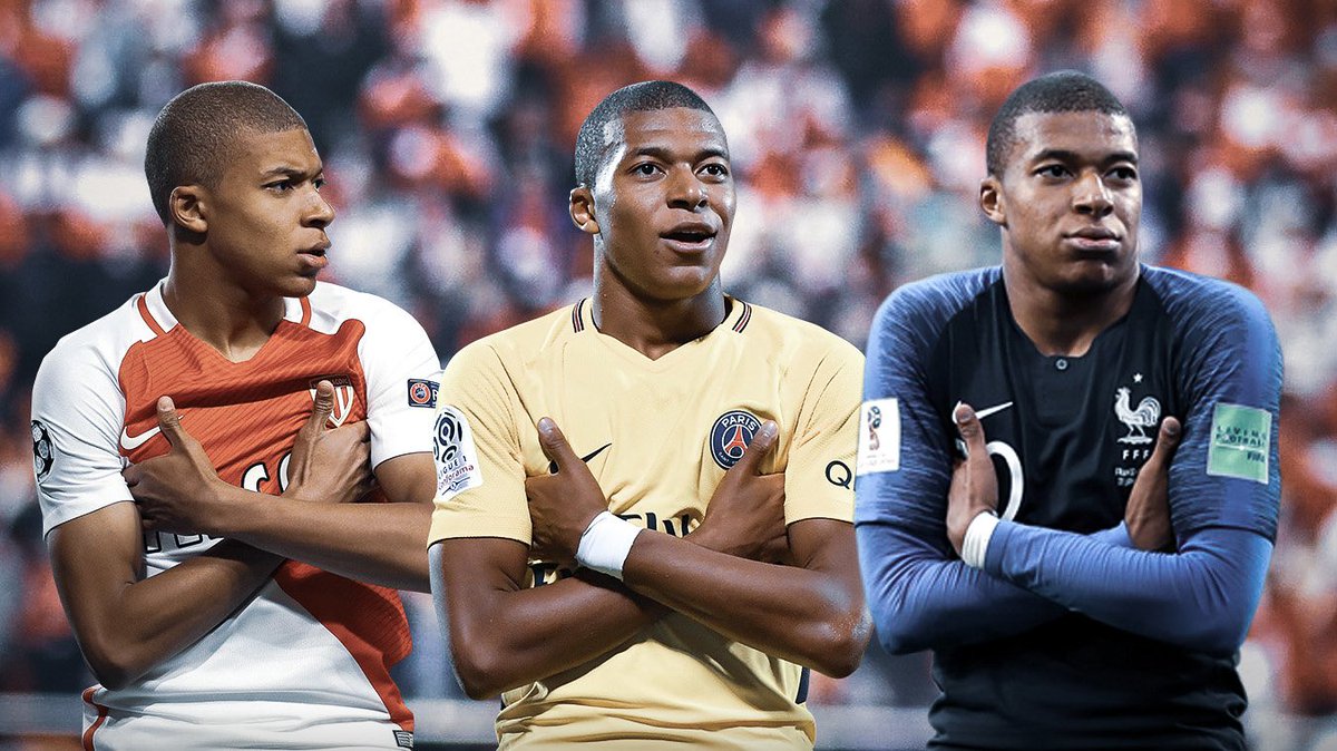 ESPNUK's tweet image. - Youngest to play for Monaco 
- Youngest to score for Monaco
- Ligue 1 🏆🏆
- Ligue 1 TOTY 🏅🏅
- Golden Boy
- Champions League TOTY
- Ballon d'Or nominee
- Youngest to represent France at a major tournament
- Youngest to score for France at a major tournament

Kylin it.