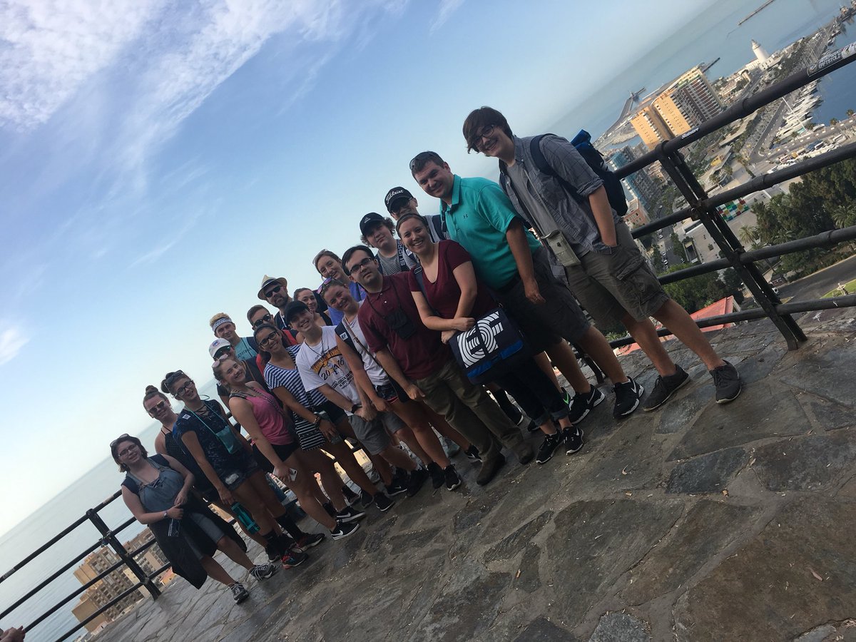 SenoraBright's tweet photo. Great first day in España! We get to experience the majestic Alhambra tomorrow! #whsspain2018 https://t.co/exsTDyMKy3