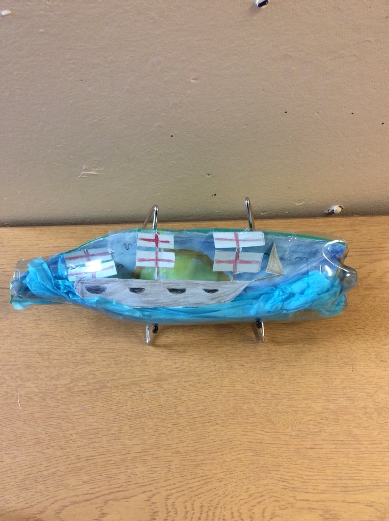 jfkprimary's tweet photo. Here are some ‘Ship in a Bottle’ designs from Mr Adams’ class. They are inspired by our topic of Tall Ships. They look amazing! https://t.co/JL6URwVcuY