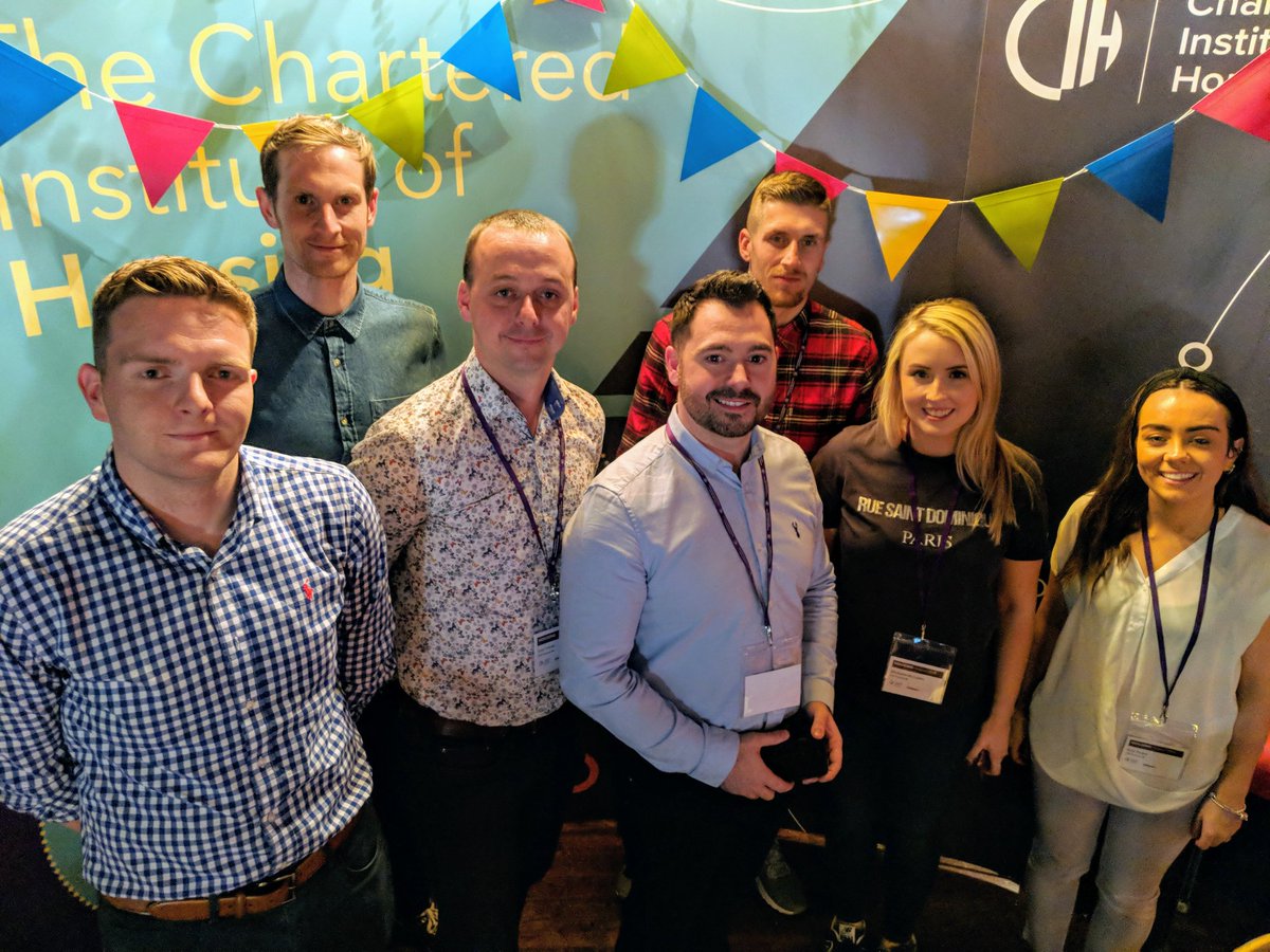 CIHNI's tweet photo. That's a wrap! Cracking @CIHFuturesNI #HousingFest18 event. Here are the culprits https://t.co/iXA4i6qmJb