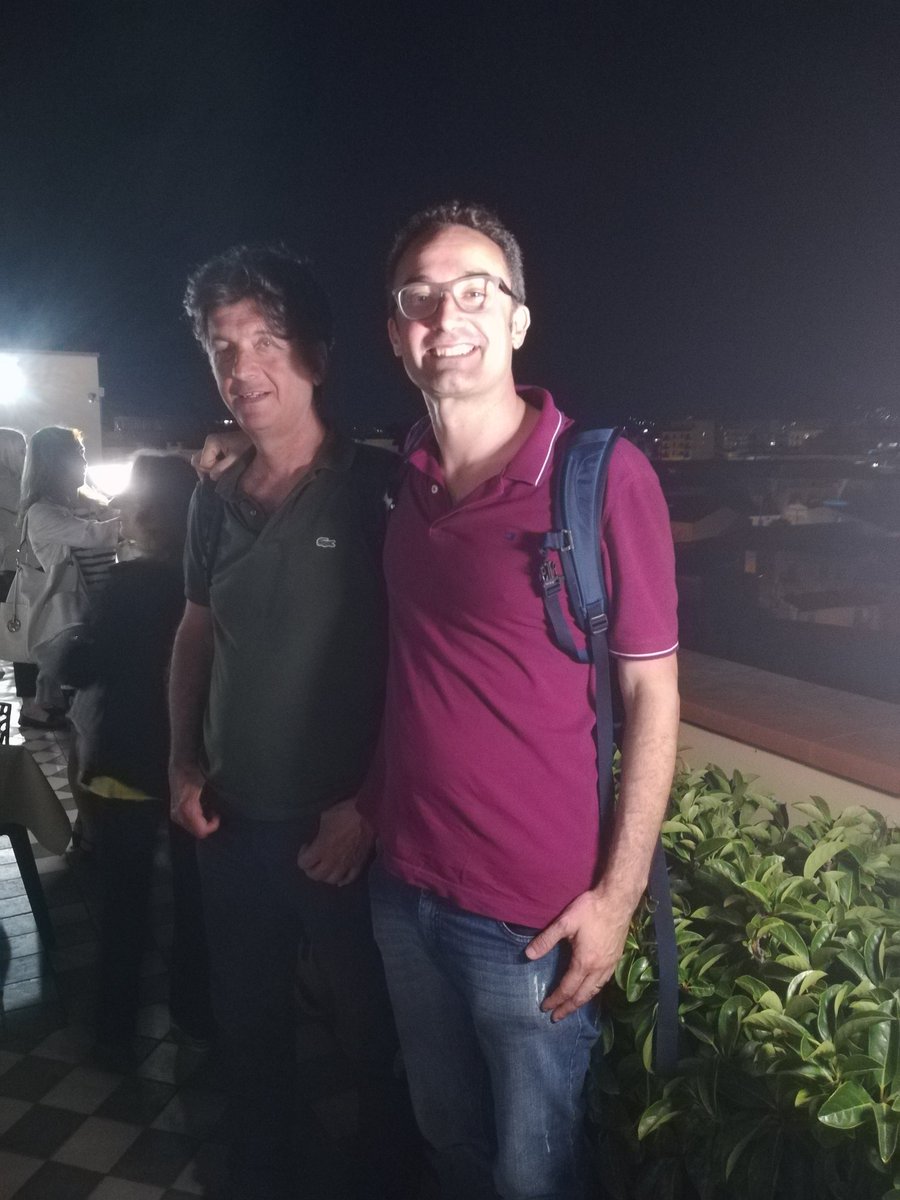 MosconeF's tweet photo. With Prof @giuseppearbia at the @SIStatistica #SIS2018 https://t.co/al2tYWC2HB