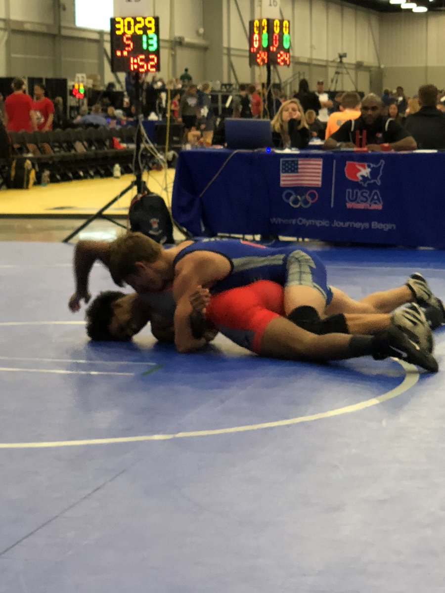 NDUSAWrestling's tweet photo. ND Team 2 gets their first win against NC 33-31! https://t.co/1sBV5ntd7d