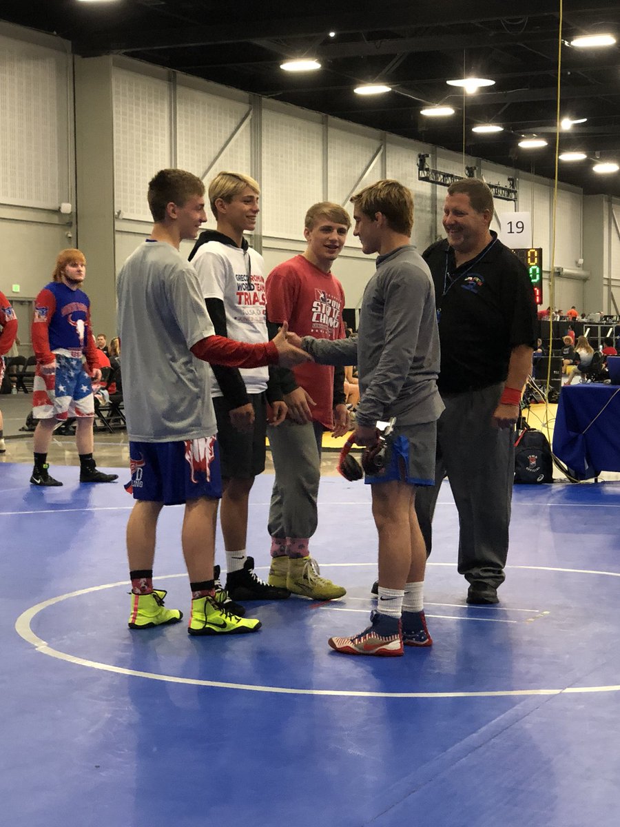 NDUSAWrestling's tweet photo. ND Team 2 gets their first win against NC 33-31! https://t.co/1sBV5ntd7d