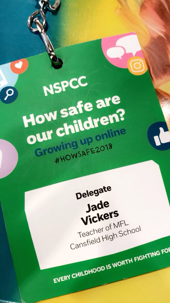 mflcansfield's tweet photo. And that’s it - the end of an incredibly inspiring conference - filling me with even more confidence that I’m doing one of most pivotal jobs in educating the future of our society @NSPCC #howsafe2018 @Cansfield1 https://t.co/oDqXUtt0k7