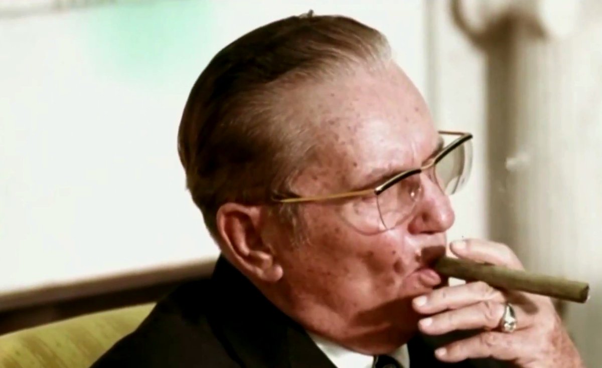 Broz1892's tweet photo. President Tito lighting a Cuban cigar, which were personally delivered to him by Fidel Castro, in the White House on an official state visit. Smoking is strictly forbiden in the White House. Sounds like a big middle finger in Nixon's face if you ask me. (1971.) https://t.co/NHfEqlQdnZ