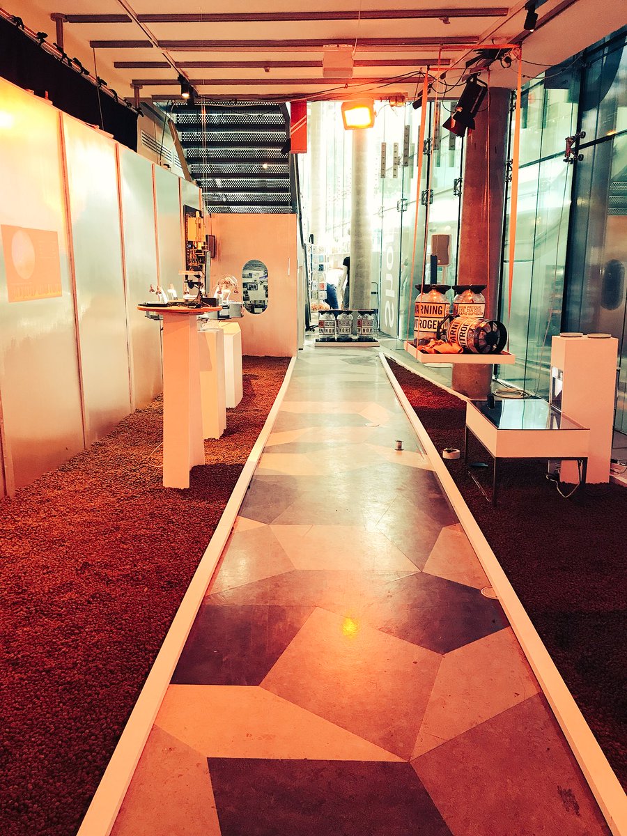 Dr_Niamh_Shaw's tweet image. ‘Heart of the Mission’ installation at @scigallerydub at ‘Life At The Edges Exhibition’. 
An homage to #habitat life at #MarsAnalogues &amp;amp; #Crew173 experiences at @MDRSupdates in 2017. 
Launch tonight. Exhibition runs til  Sep 30th. 

#niamhwenttomars #goniamhtospace #beesonmars