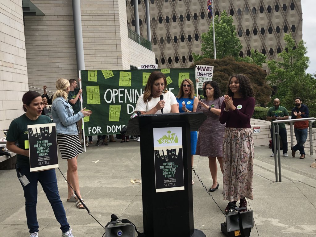 workingwa's tweet image. “Today is only possible because of all of the work domestic workers have done to make it happen” #sdwa