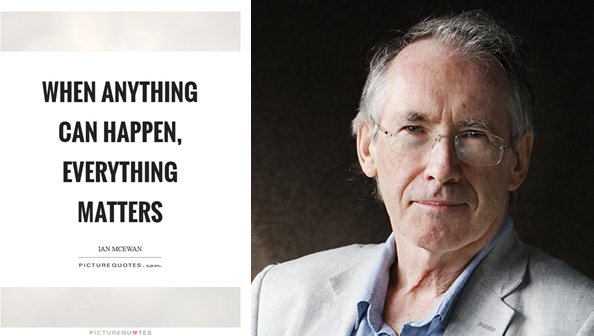 Happy birthday Ian McEwan! Pick up one of his books at your local library today!   