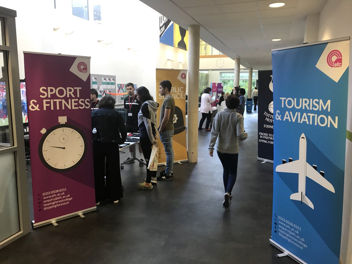 PhilHall11's tweet photo. An hour left of our open event- come and have a chat about our great full and time courses #efcway https://t.co/3Fv27zds2e https://t.co/bwLUE48kSF