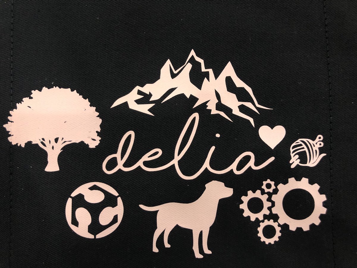 AnnaDelia72's tweet photo. LOVE my personal #logo #labapron made at #PittFab18 #babypink #vinylcut #heatpress #adobeillustrator #openmake #allthethingsilove https://t.co/PnfkWE0WP8