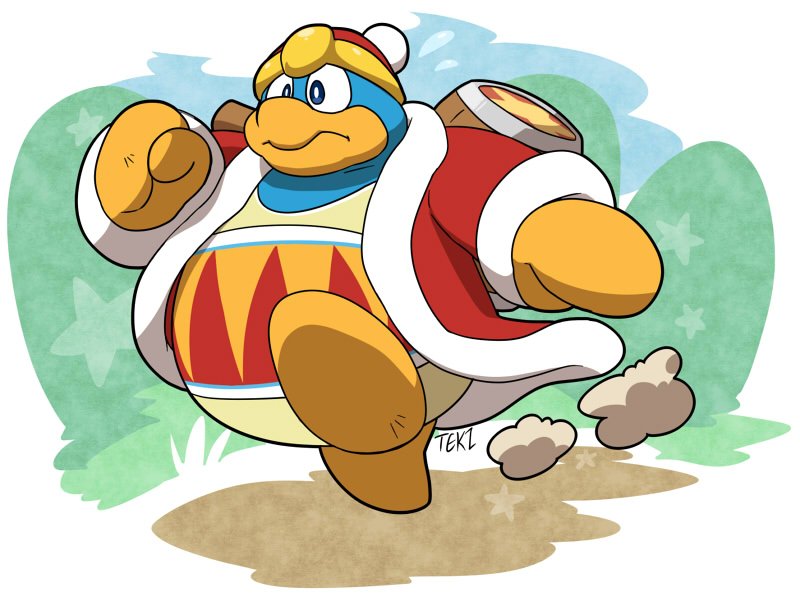 2018. I tried to draw a Dedede again. @tekitekimarsh. 敵. 911. 