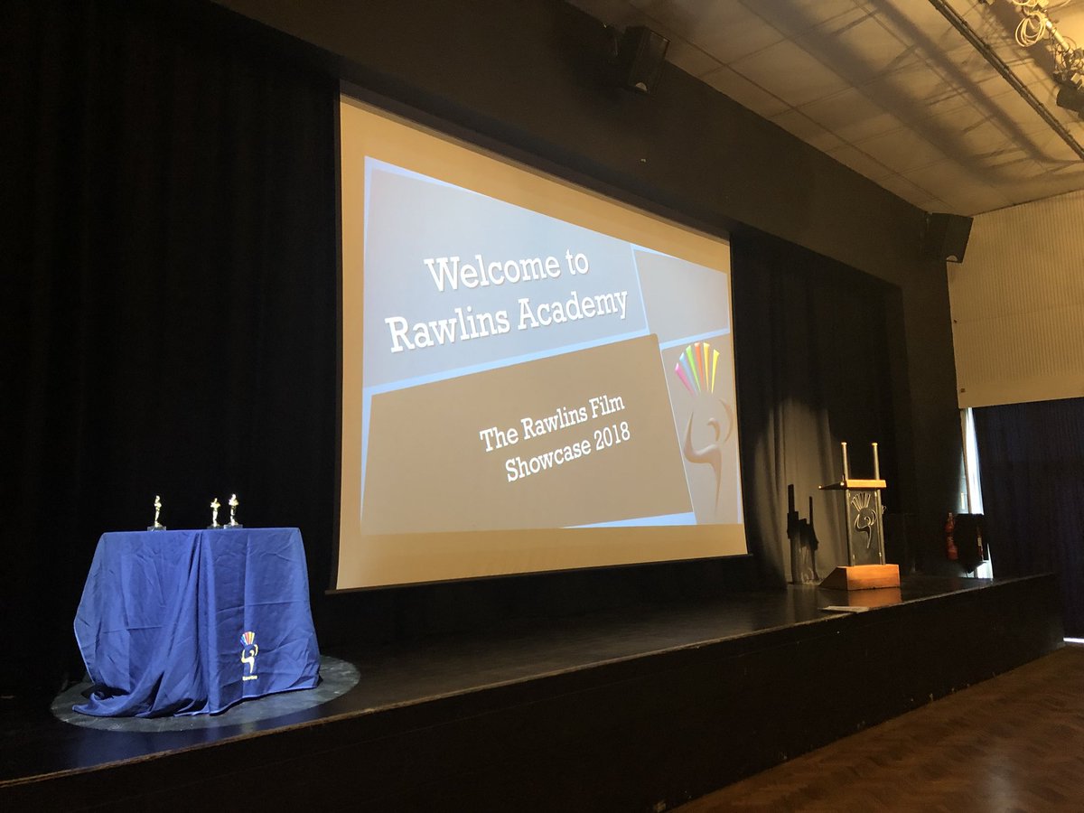 RawlinsAcademy's tweet image. Showcase ready! Pop by at 7pm if you have a spare hour.