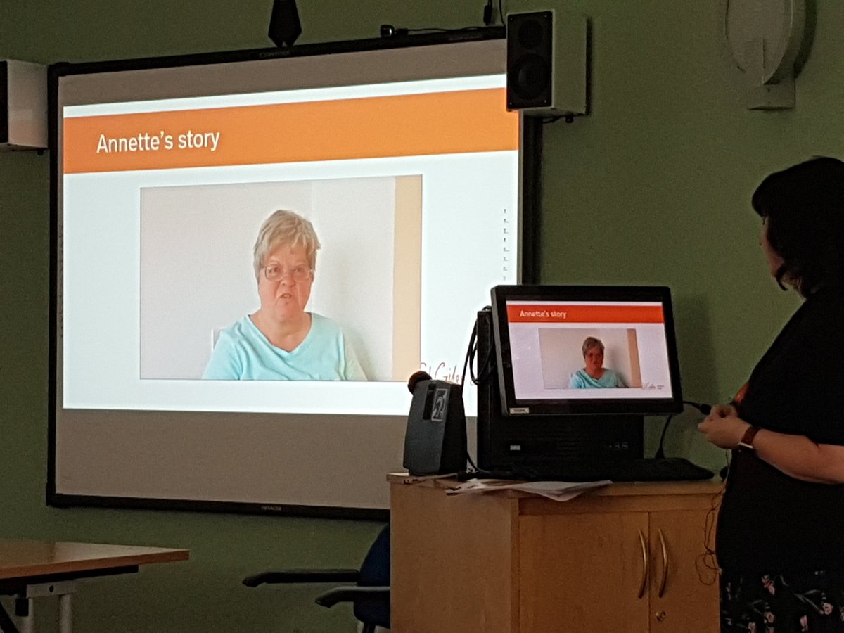 StGilesHospice's tweet photo. Sharing Annette's story of attending our #wellbeing group in #Rugeley to reduce #isolation and #anxiety 
#5yearstrategy #wedomorethanyouthink https://t.co/q3Gjstry4C