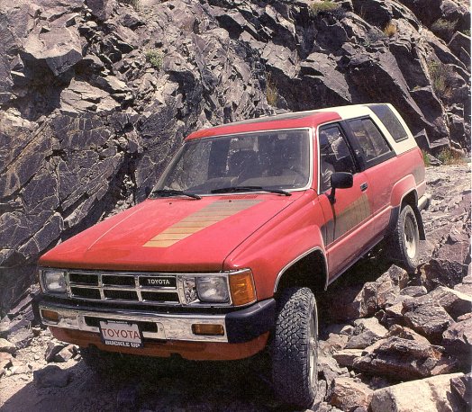 SerraT_Decatur's tweet photo. The road was first paved by the 1985 Toyota 4Runner. #TBT https://t.co/ZAZceNyzmH