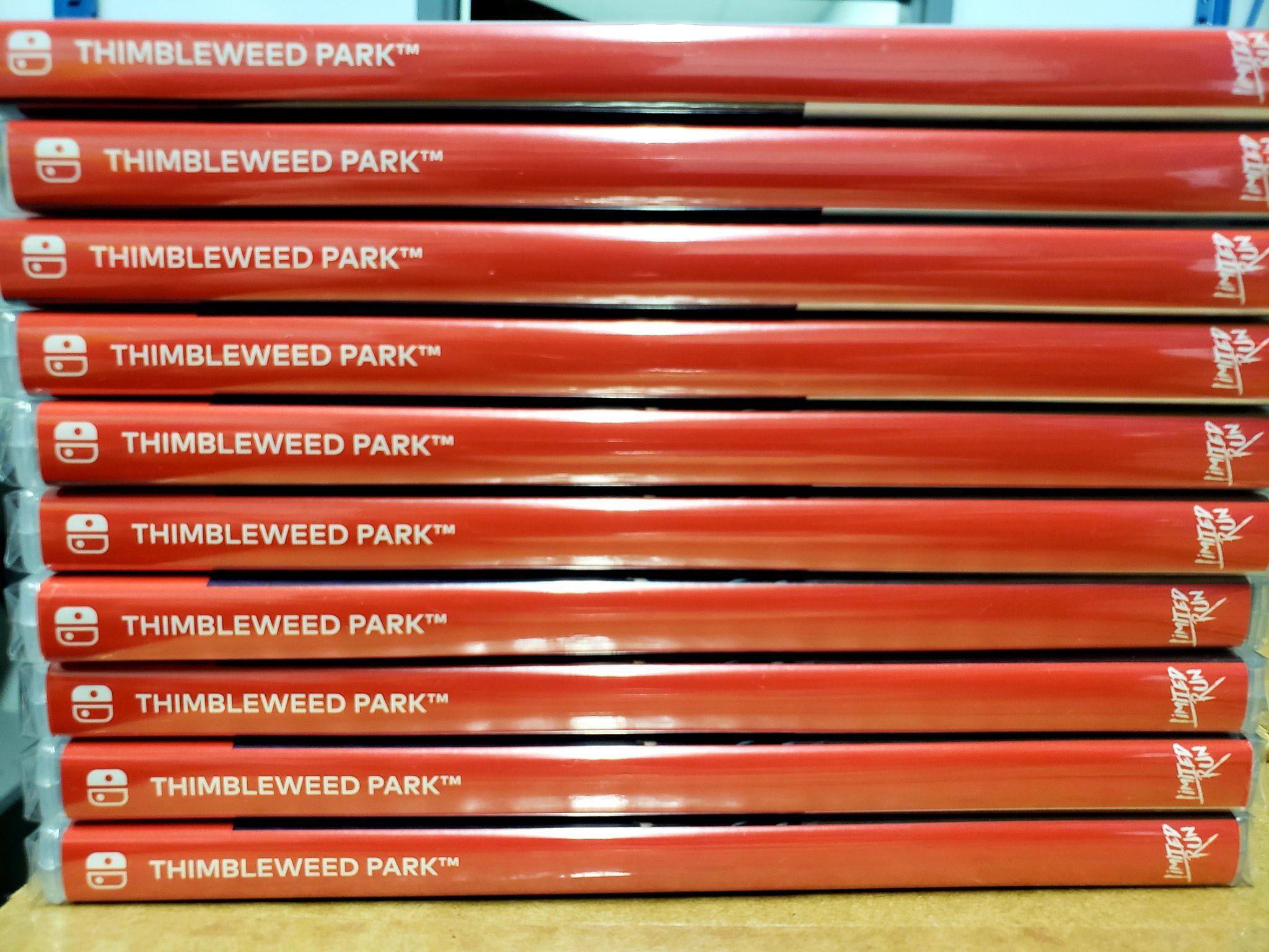 Limited Run Games on Twitter "Thimbleweed Park has arrived. Standard