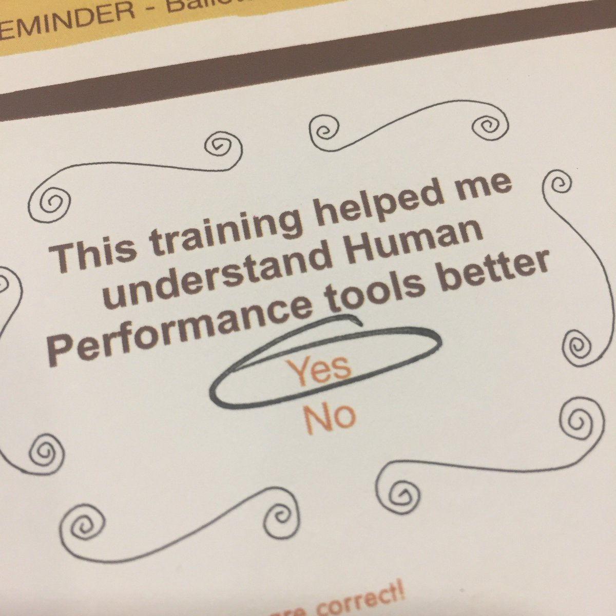 HPRCT's tweet photo. Want to share #HPI Tools in a creative way? James Newman of https://t.co/7rrYnoSMij shares methods of embedding HPI learning experiences in an HPI-themed film festival. #3waycommunication #2minutedrill #peerchecking #WolfCreekFilms #HPRCT18 https://t.co/PXqzTLXKbV