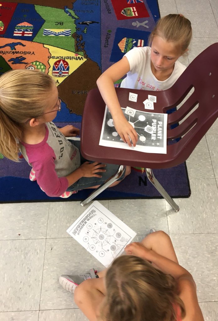 plpgr3's tweet photo. Last math stations of the school year. Lots of fun number puzzles to solve using addition and strategy. https://t.co/a8qsDuVfe6
