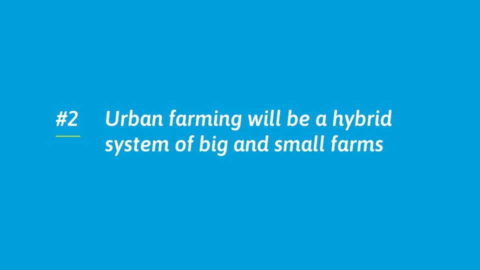 As our friend and <a href="/agritecture/">AGRITECTURE</a> founder @TheAgritect recently said:"urban farming is not about producing food alone, but also about creating a relationship between food and people, as well as people and people"
More about these future trends here! buff.ly/2tdx8K5