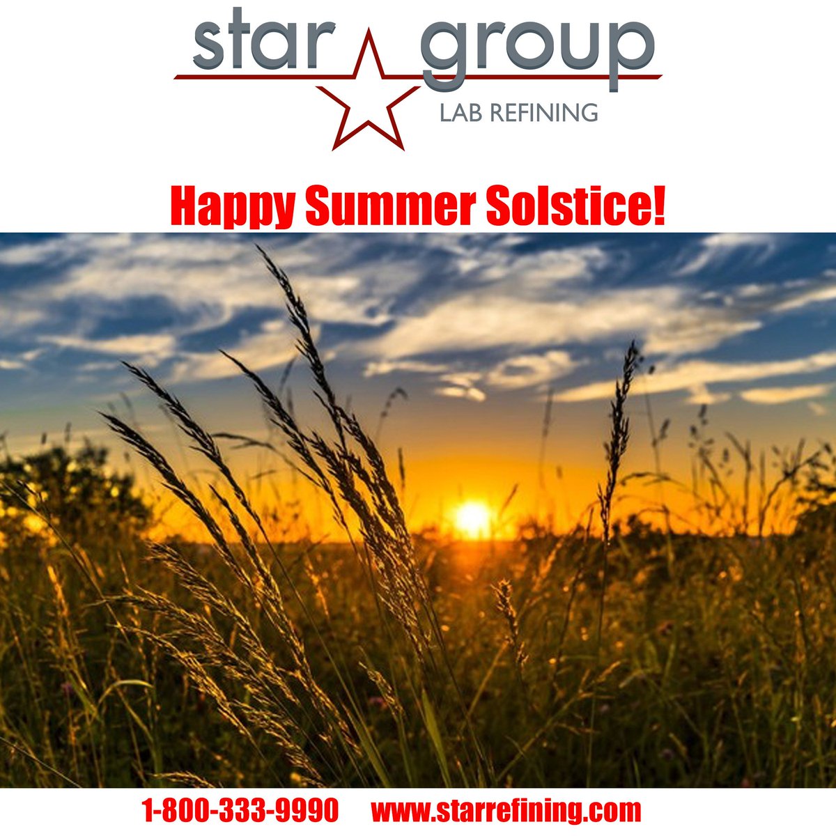 StarLabRefining's tweet image. We want to wish everyone a safe and wonderful First Day of Summer ! ✨ 

#STARpaysmore #metalrefining #cashforgold #dmd #dds #dentalassistant #dentallabs #dentalrefining #dentallab #summer