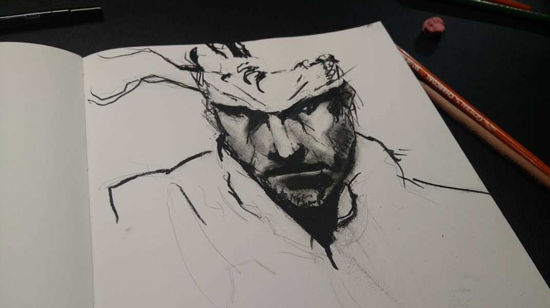 New_Boot_Goofin's tweet photo. Watching @TrentKaniuga videos makes me want to get back into drawing more videogame characters like I used to... And by videogame characters I mean metal gear related content...😬 https://t.co/Zrrt8OBFR3