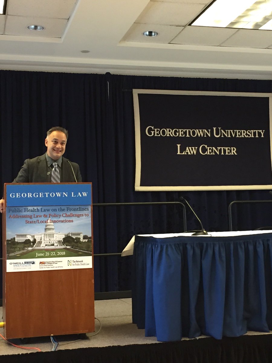 oneillinstitute's tweet photo. Executive Director of @hcphtx and President of @NACCHOalerts @ushahmd speaks at #ONeillSummerProgram on assuring #healthequity in a turbulent U.S. health policy arena #invisibilitycrisis #publichealth #healthlaw @GeorgetownLaw https://t.co/Df6KJDIa8A