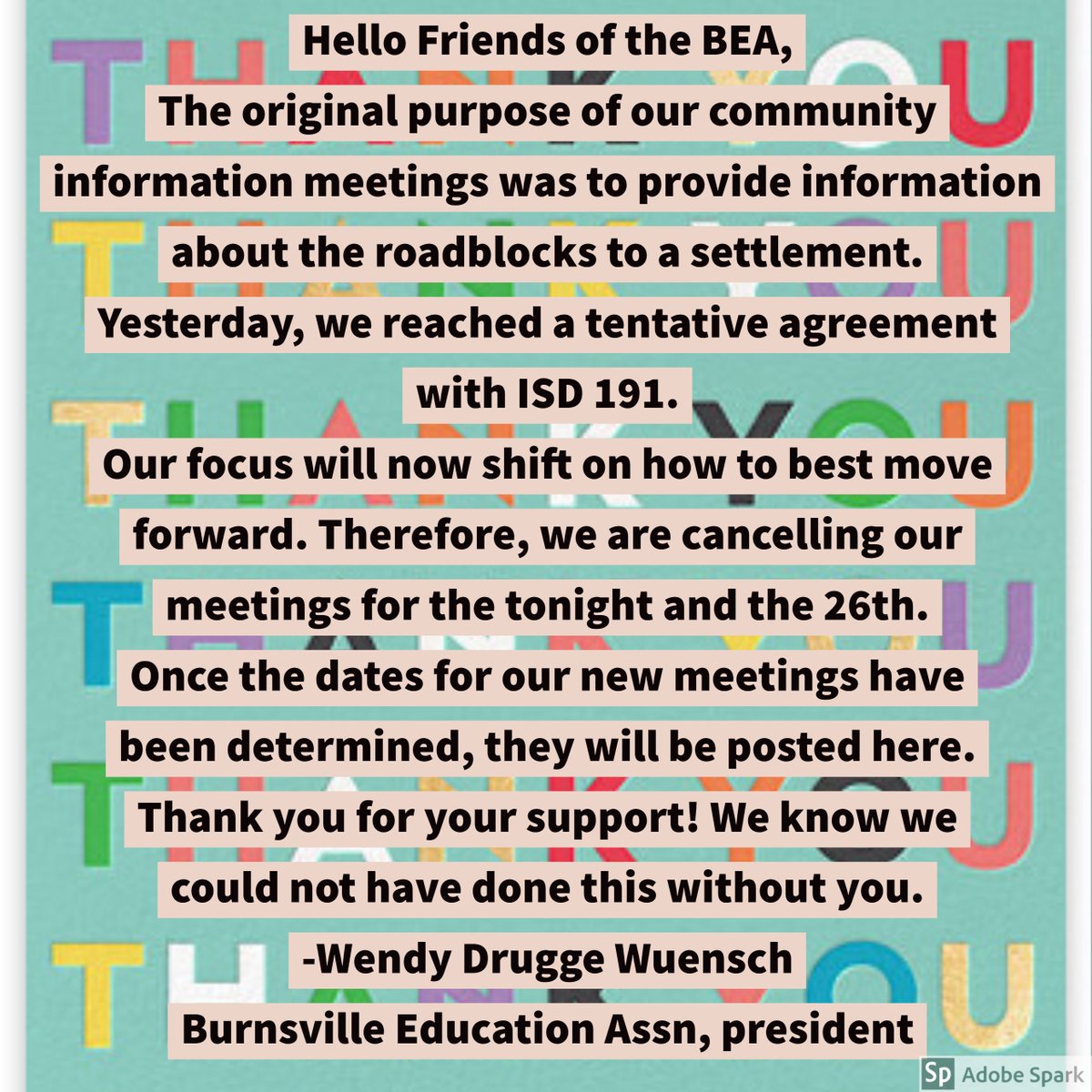 Burnsville Education Association tweet media