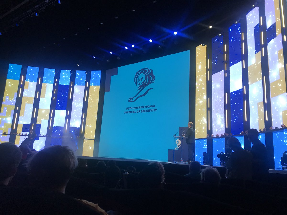 Discomark's tweet photo. Drum roll please! #CannesLions18 #GreaterExperiences @AccentureACTIVE https://t.co/CitN7ppUOK