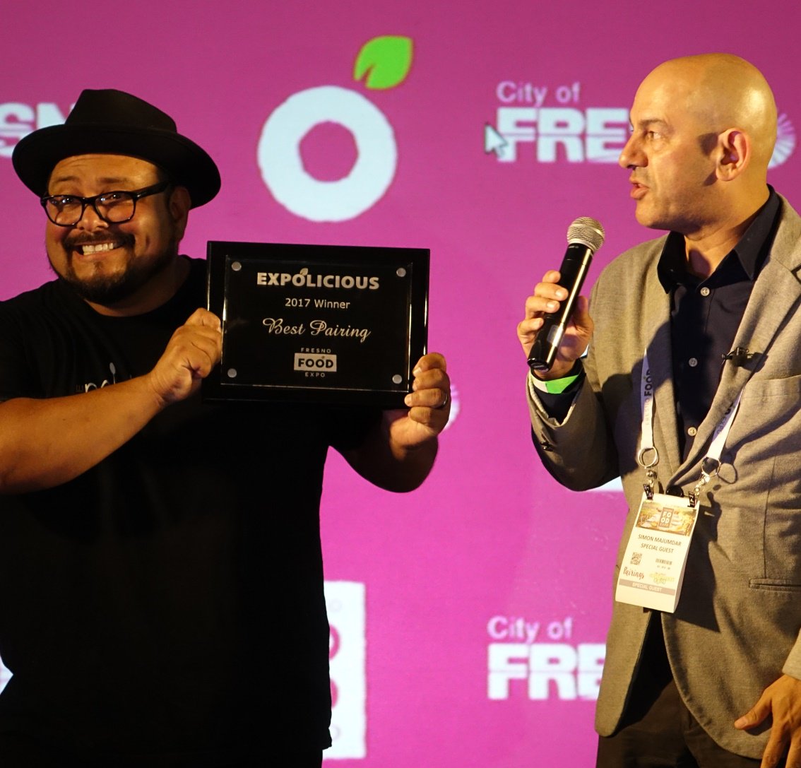 cafoodexpo's tweet photo. #TBT to when The Painted Table won Best Pairing for the 2017 #EXPOLICIOUS Awards. We’re excited to announce they will be returning in 2018! What other restaurants would you like to see at EXPOLICIOUS this year?
#EXPOLICIOUS #FresnoFoodExpo https://t.co/H1gfUO7dNk