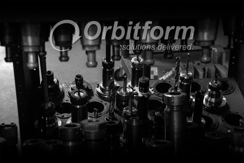 Orbitform's tweet photo. An extensive collection of tools allows us to keep 95% of our machining in-house.
#manufacturing #machining #orbitform https://t.co/hXH6wrYVA1