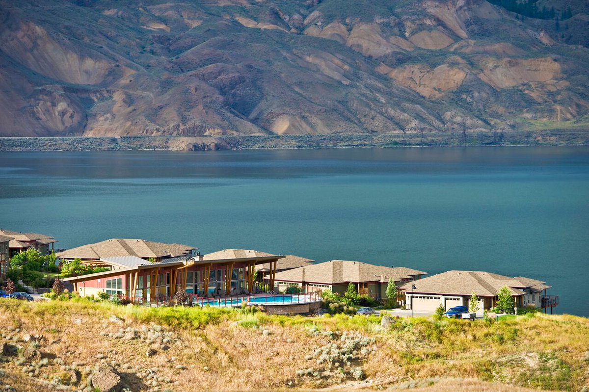 It is officially #Summer! How do you like to enjoy the sun, lake or poolside? #Tobiano #TobianoLiving #KamloopsLake #BrukerMarina