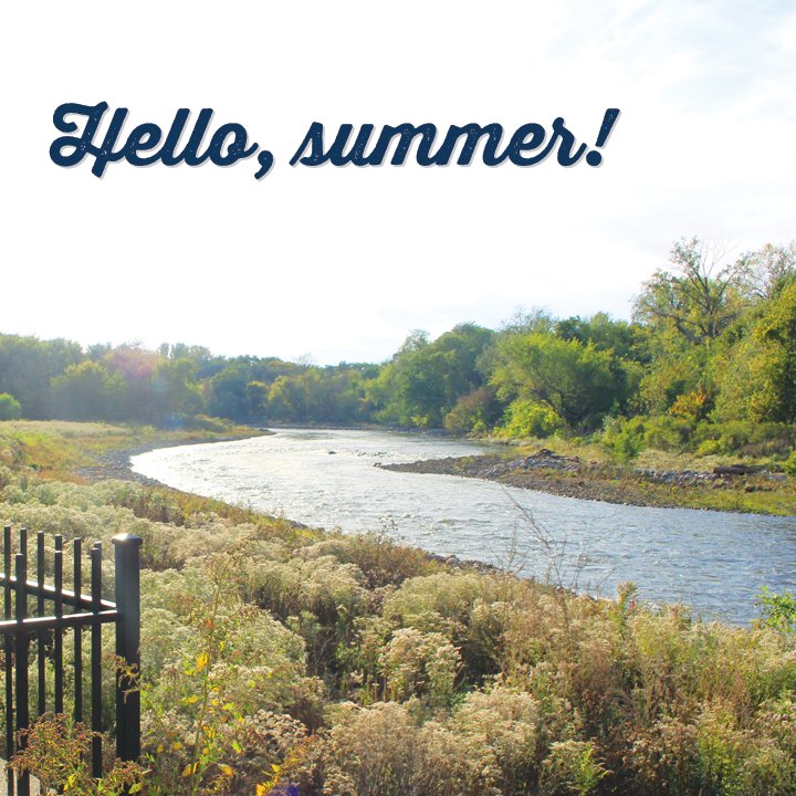 VillageLyons's tweet photo. It's finally here! Today marks the start of #summer. https://t.co/G5jw0NUR2I