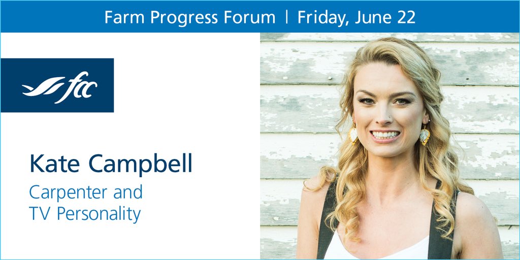 katebuilds's tweet photo. Hey Regina! I’m speaking from 3:00 pm – 4:00 pm on the June 22nd at the Farm Progress Forum!! Come see me and say hi! 🤗

 #cfps18 https://t.co/DICatZqFy4