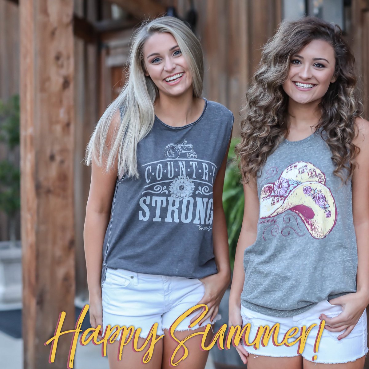 It’s OFFICIALLY #summer! (Never mind that the temperatures have felt summer like for the last month😳) Complete your summer looks with some #tshirts, #tanktops, and #hats from turnrows.com. #Turnrows