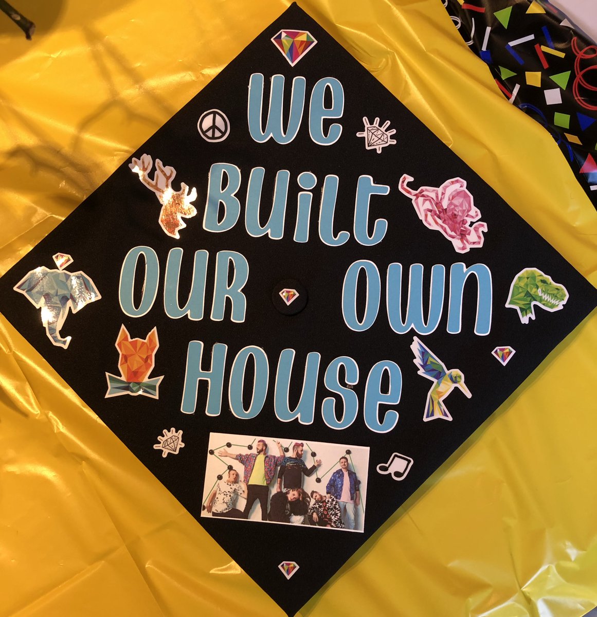 MisterWivesNow's tweet photo. It’s graduation day and of course I will be repping the Wives!!!💎❤️ https://t.co/axa6osVX0F