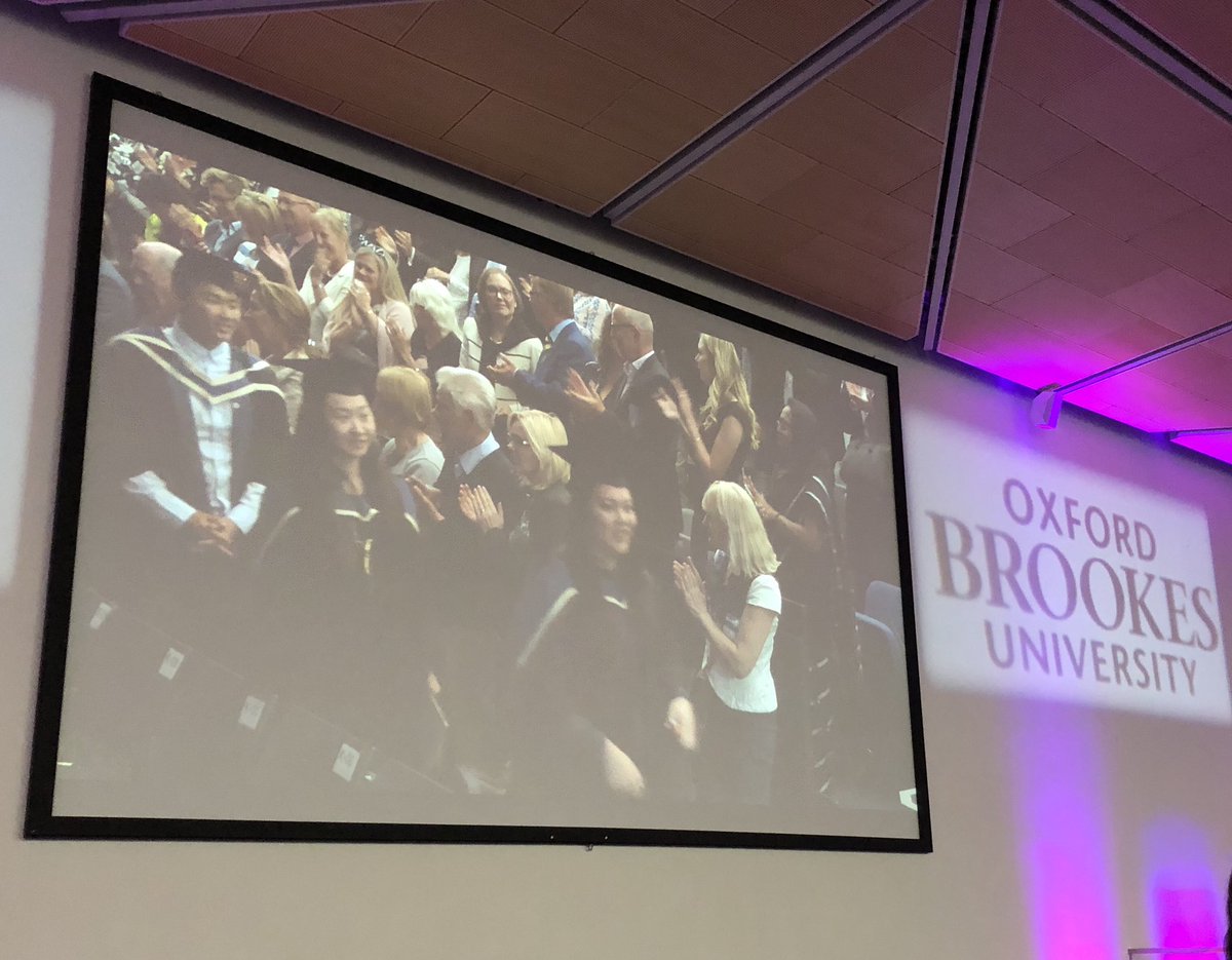 Wonderful afternoon at @brookesOSHM graduation ceremony! Congratulations to the class of 2018 🎉