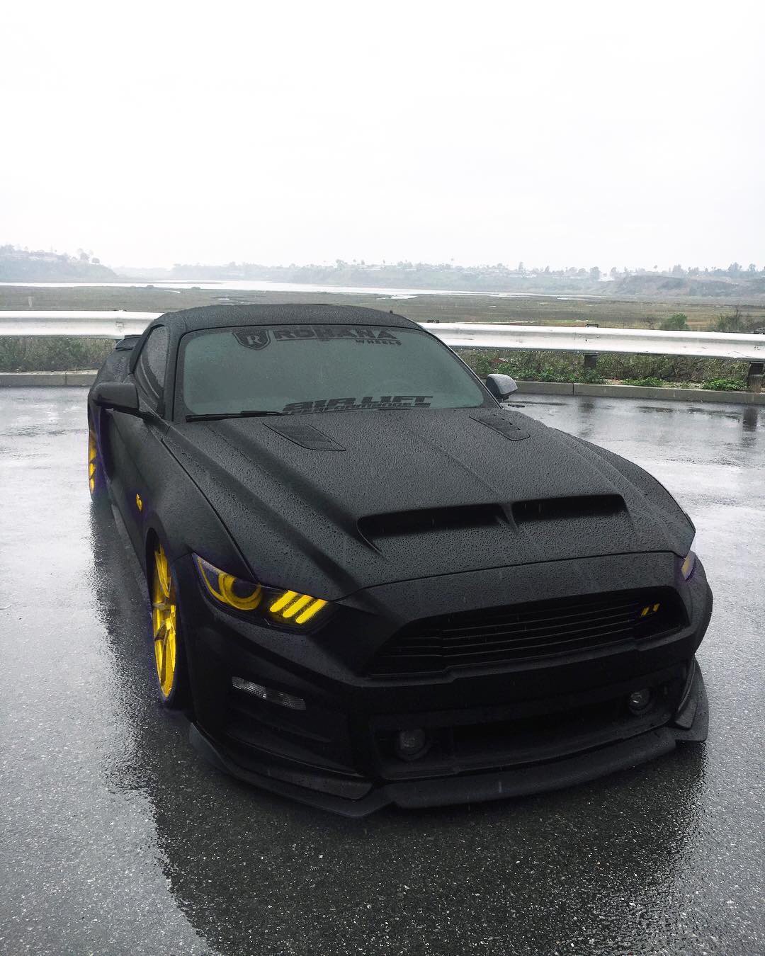Mustang черный