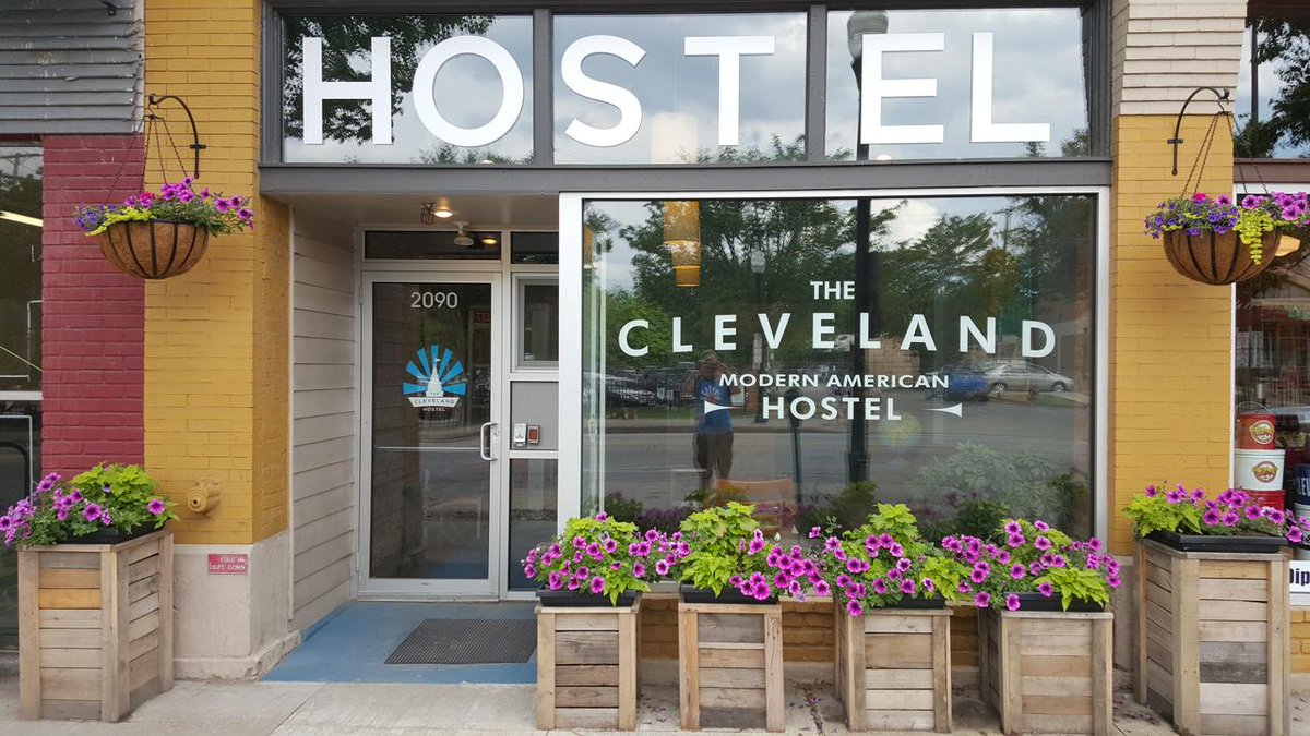 Our #SisterHostel of the week is the Cleveland Hostel in Ohio! They are 5 minutes from downtown and have a cool rooftop deck. Check out this place if you love the hostel experience and want to continue your travels!
