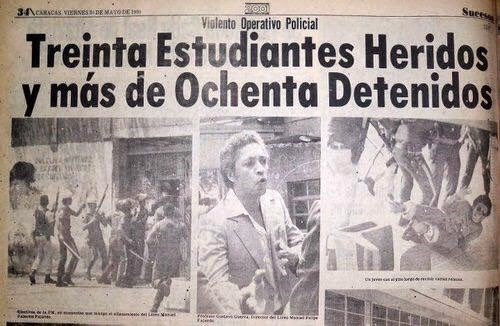 emzambrano76's tweet photo. A mi no me lo contaron, yo lo viví, Antonio Ledezma, fue el responsable de las violaciones de los DD HH en contra de estudiantes, ancianos y profesores, “El Caracazo” 1989, y hoy aparece como defensor de los DD HH y la justicia. ¿Doble Moral? #LedezmaFueraDeEcuador https://t.co/q4WIGd5Gwf