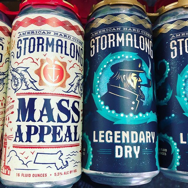 FortPointMarket's tweet photo. Now available @stormalongcider 16oz cans of:
Mass Appeal: Easy drinking cider with no added sugars, concentrates or water. Tart and semi-sweet. 4packs for $11.99
.
Legendary Dry: Very dry with citrus and oak touches. 4packs for $11.99
.
#craftbeer #fortp… https://t.co/wQFkMDHKg1 https://t.co/K1Y7UPk0Q6