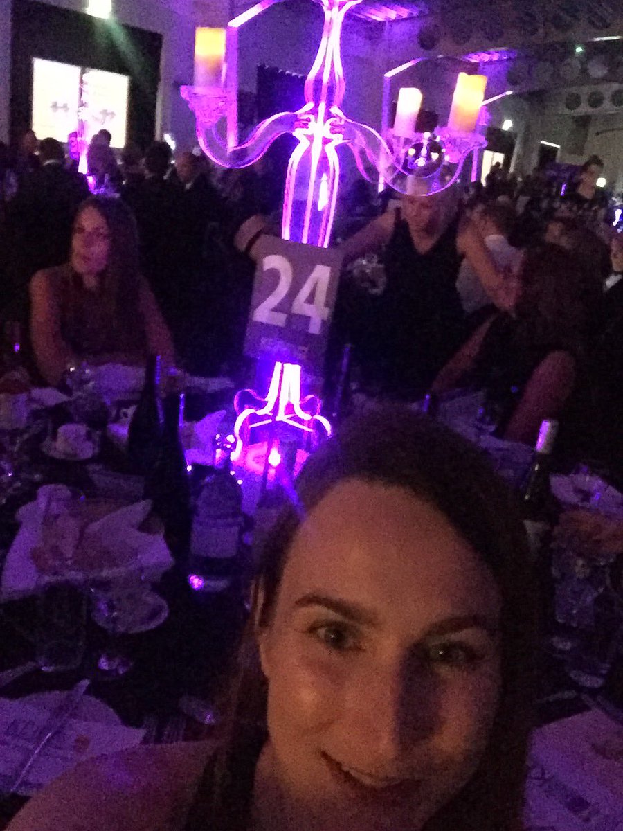 AVerityAndrews's tweet photo. Ready on table 24 to hear this years winners #KEiBA2018 #WinnerWinnerChickenDinner #iorderedbeefactually https://t.co/Pmz1Ga28Vu