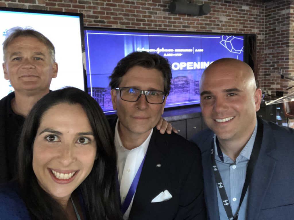 envisagenics's tweet photo. Best group to have an #AI in #healthcare discussion with @JLABS grand opening: @JohnNosta @crisdeluca @Duncande #futureofmedicine #startup #biotech #NYC #DigitalHealth #Transcriptomics #innovators #latino #latinosinbiotech #diversityinpharma https://t.co/ZsSQY91cCc
