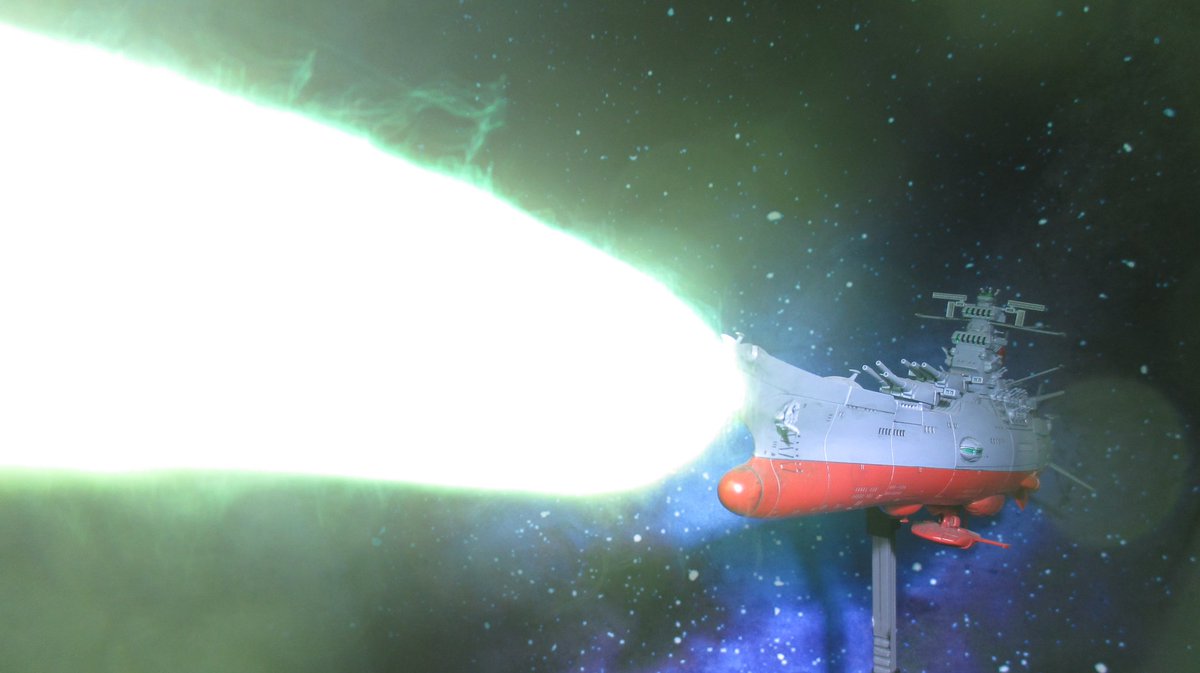 たっど To Twitterissa Firing The Wave Motion Gun 波動砲 発射 1 1000 Scale Space Battleship Yamato Bandai 宇宙戦艦ヤマト ヤマト2199 ヤマト22 Starblazers Yamato Spaceforce T Co Dtedpbqnzw