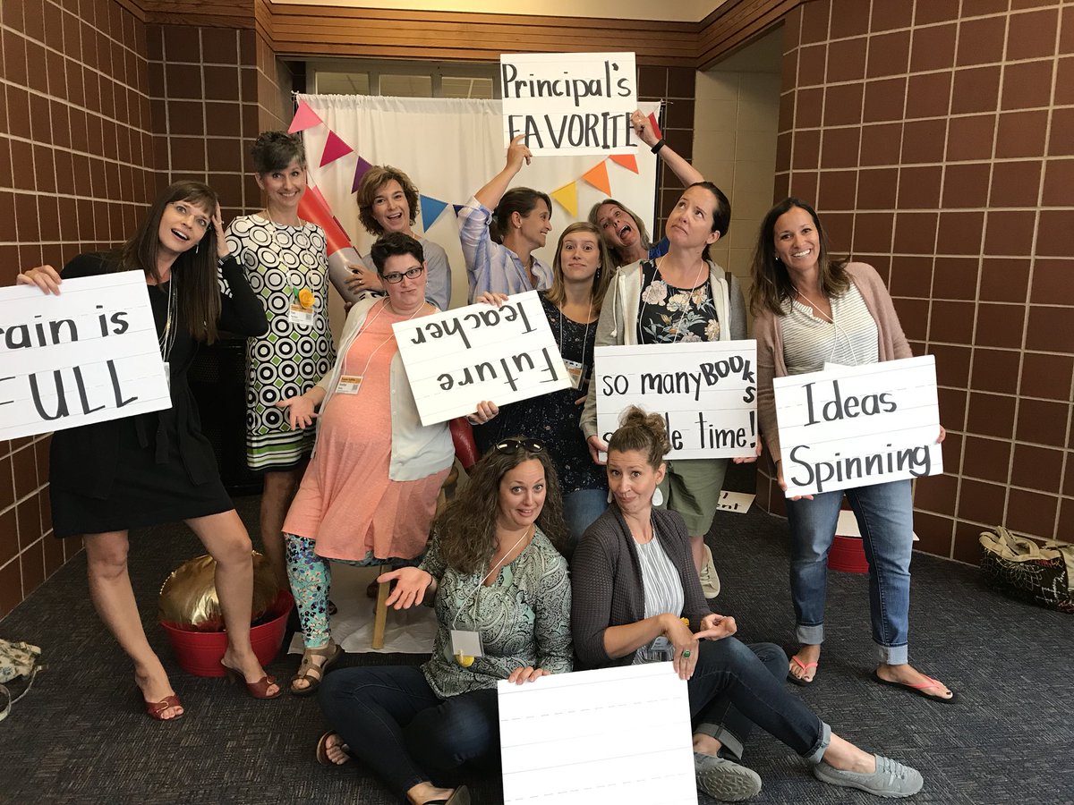 karidyer's tweet photo. I’m so thankful that so many of my teachers were able to attend The Lead Learners Summer Institute today! What a great day of learning! #theleadlearners #allwrite2018 https://t.co/SY3PrYYGut