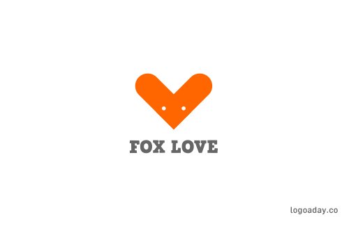 logoaday's tweet image. Fox Love logoaday.co/fox-love #fox #love #heart #logo #logodesign #logoaday #branding #rebrander
