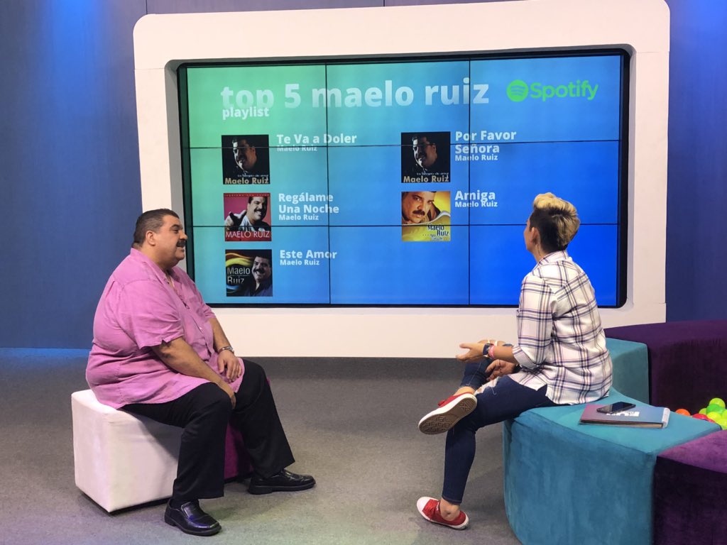 CanalTelecaribe's tweet photo. Un maestro de la salsa como @Maelo__Ruiz no pasa desapercibido en @Spotify, por eso @camilachain seleccionó una #FullPlaylist con las canciones más escuchadas del salsero puertorriqueño. 🇵🇷
1. Te Va A Doler
2. Regálame Una Noche
3. Este Amor
4. Por Favor Señora
5. Amiga https://t.co/gV8WApBht5