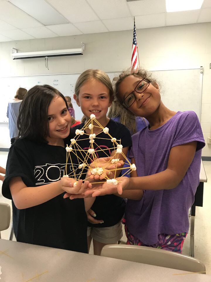 ESPatMCS's tweet photo. Today in βIf You Can Dream It, You Can STEAM Itβ Siegel Eagles competed to make the tallest structures that could withstand wind. #ESPSummer2018 #SiegelEagles #LearningDoesntStopInSummer https://t.co/muNbMOE8mR