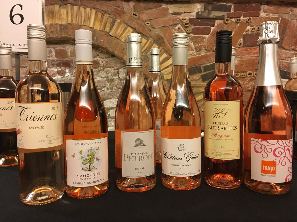 FineVinesWine's tweet photo. Rain, Rain, Go Away...come and drink Rose All Day! 🌧☔️🍷
We’re @BinnysBev Lakeview sipping on these beauties in the catacombs!  Join us tonite til 8pm! https://t.co/3CFG8Uq8qb