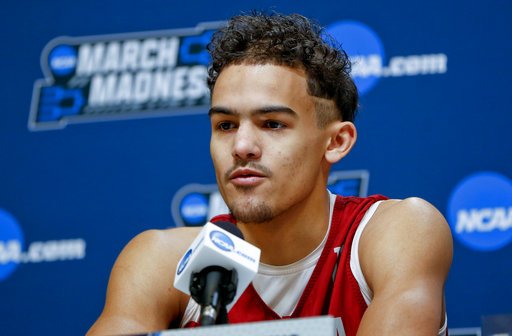 Trae Young channels LeBron James with NBA draft outfit